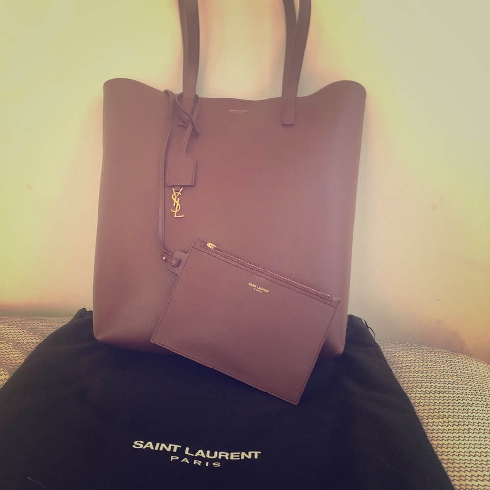 Yves St. Laurent shopper tote